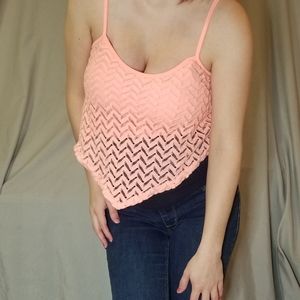 Rue21 Coral Crop Top